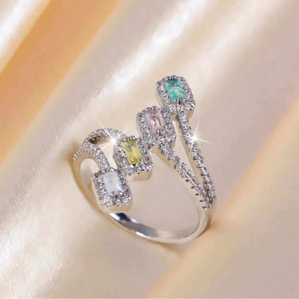 LASTACT WEDDING RING SIZE 6 - Picture 1 of 3